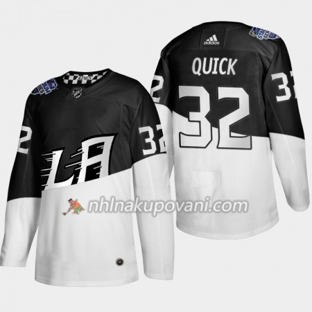 Los Angeles Kings Dresy Jonathan Quick 32 Adidas 2020 Stadium Series Authentic - Pánské